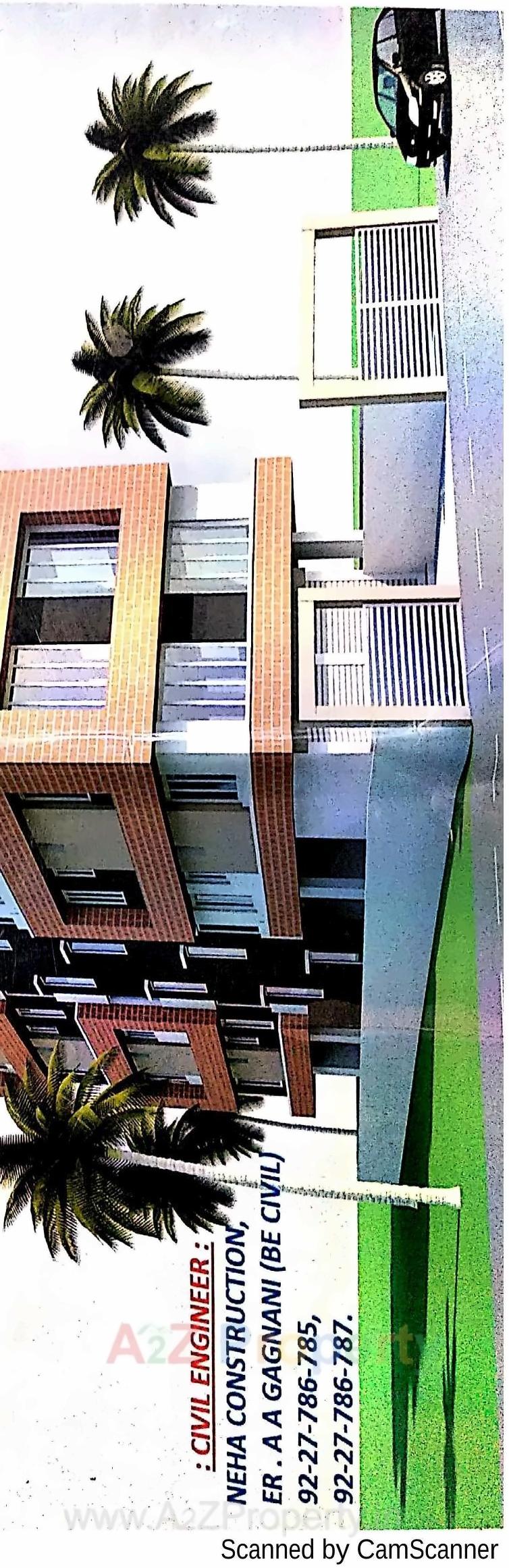 3D Elevation of real estate project Maruti Complex located at Bhavnagar, Bhavnagar, Gujarat