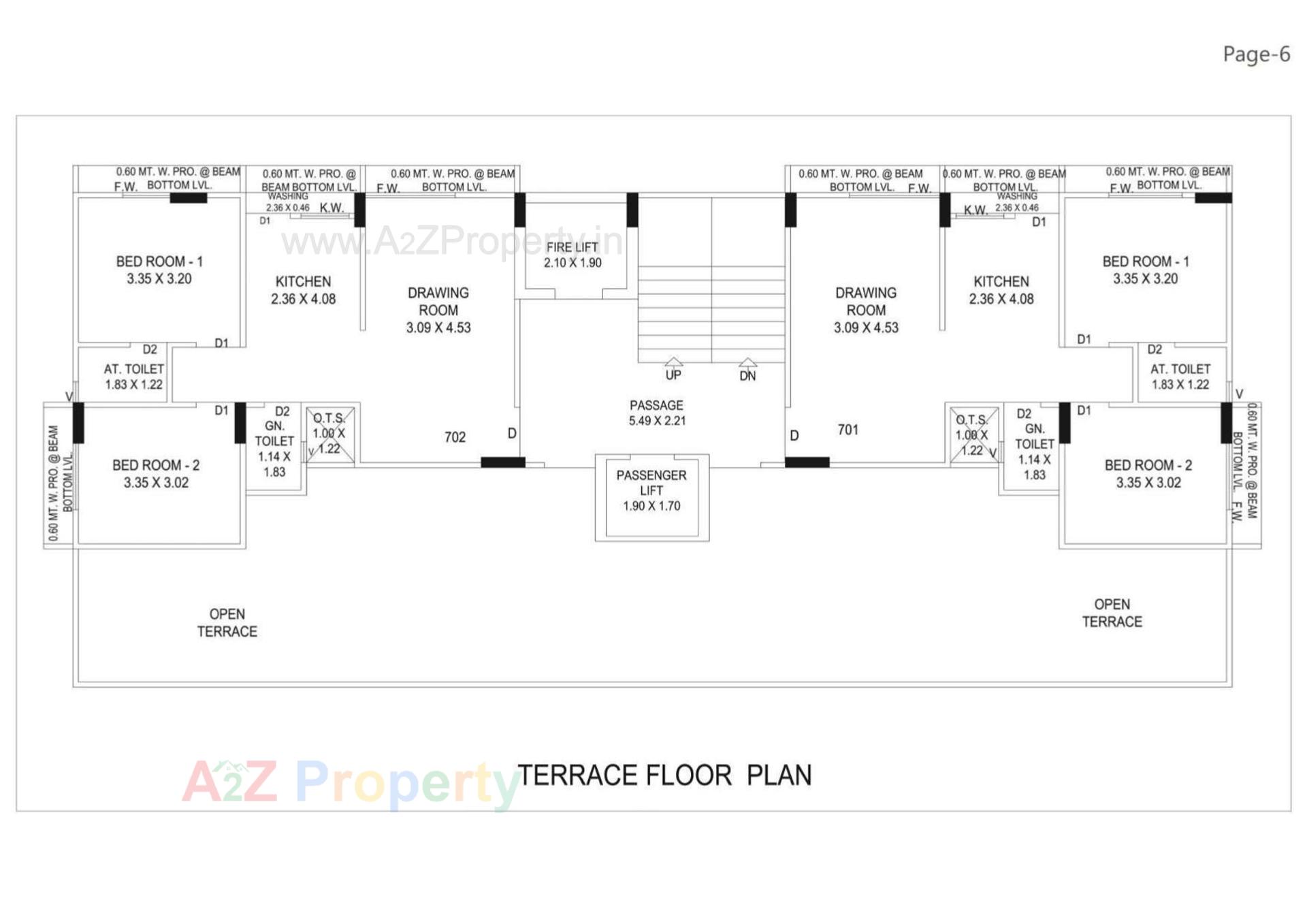 Layout of real estate project Maruti Heights located at Bhavnagar, Bhavnagar, Gujarat
