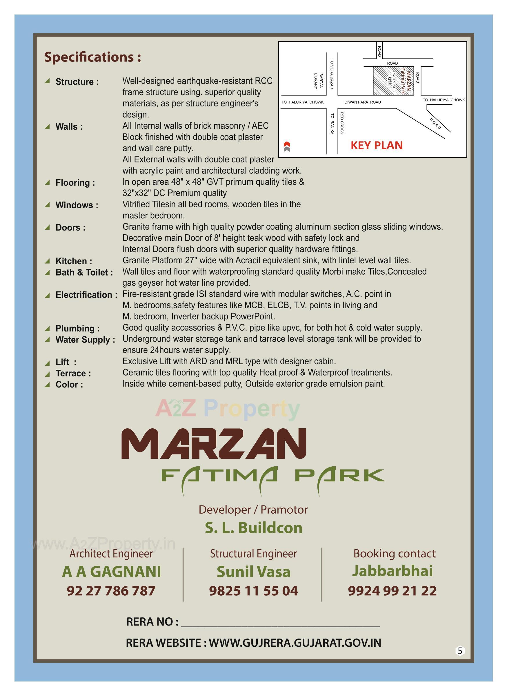  of real estate project Marzan Fatima Park located at Bhavnagar, Bhavnagar, Gujarat