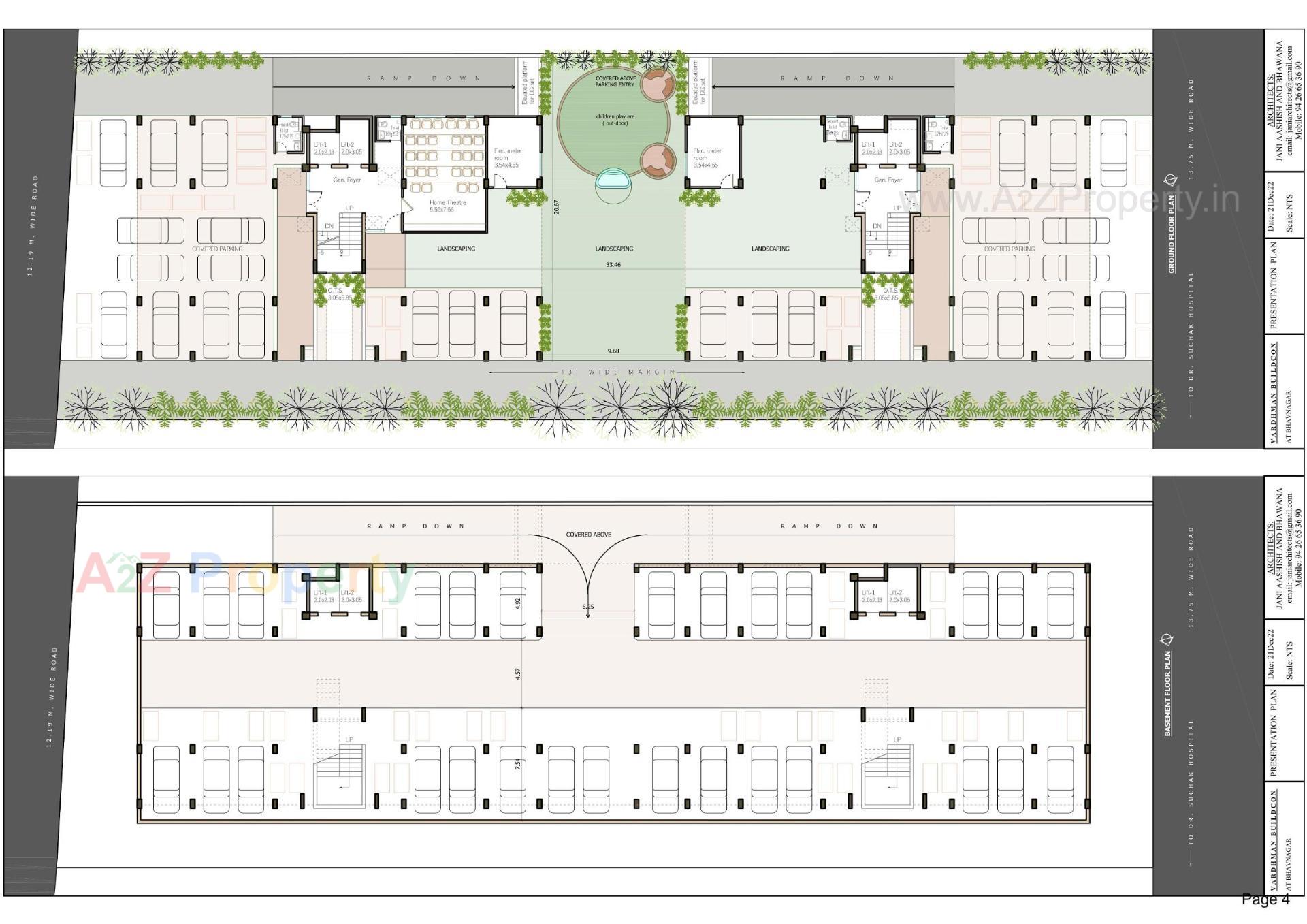Layout of real estate project Nest One located at Bhavnagar, Bhavnagar, Gujarat