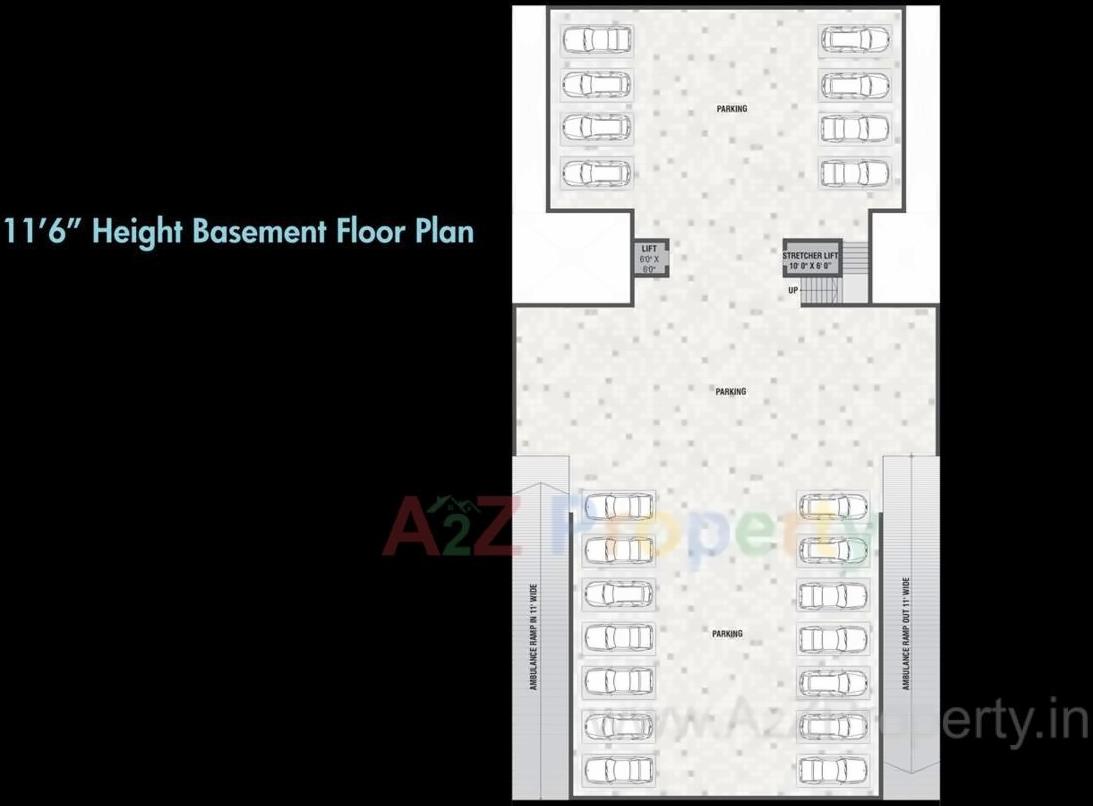 Layout of real estate project Parardhya One The Golden Space located at Bhavnagar, Bhavnagar, Gujarat