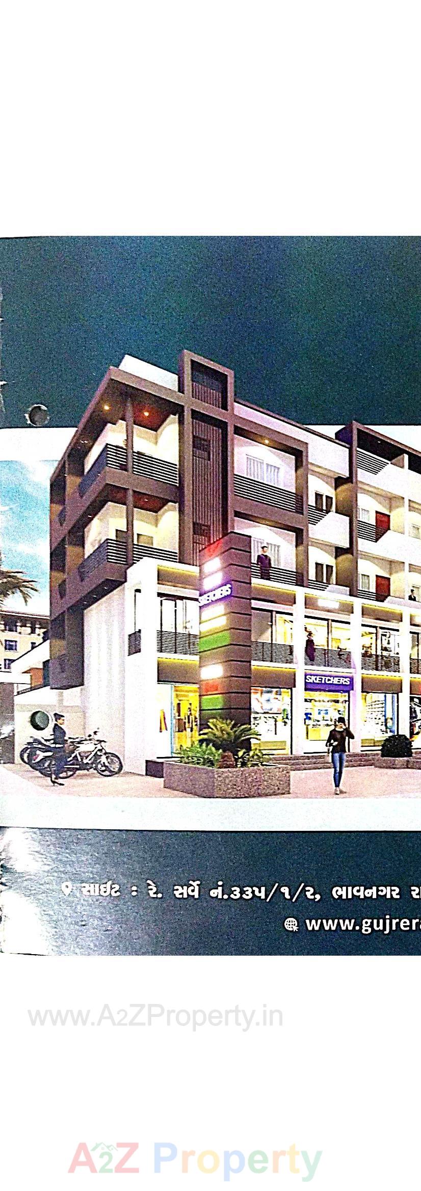 3D Elevation of real estate project Royal Plaza located at Shihor, Bhavnagar, Gujarat
