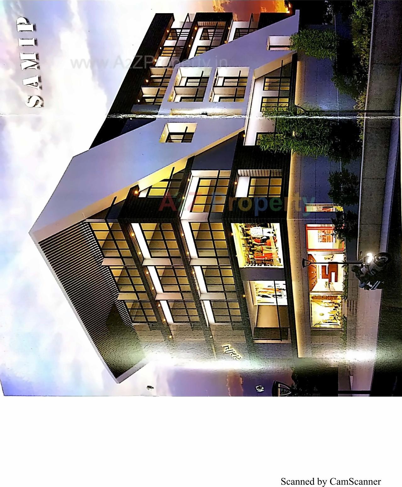 3D Elevation of real estate project Samip located at Bhavnagar, Bhavnagar, Gujarat