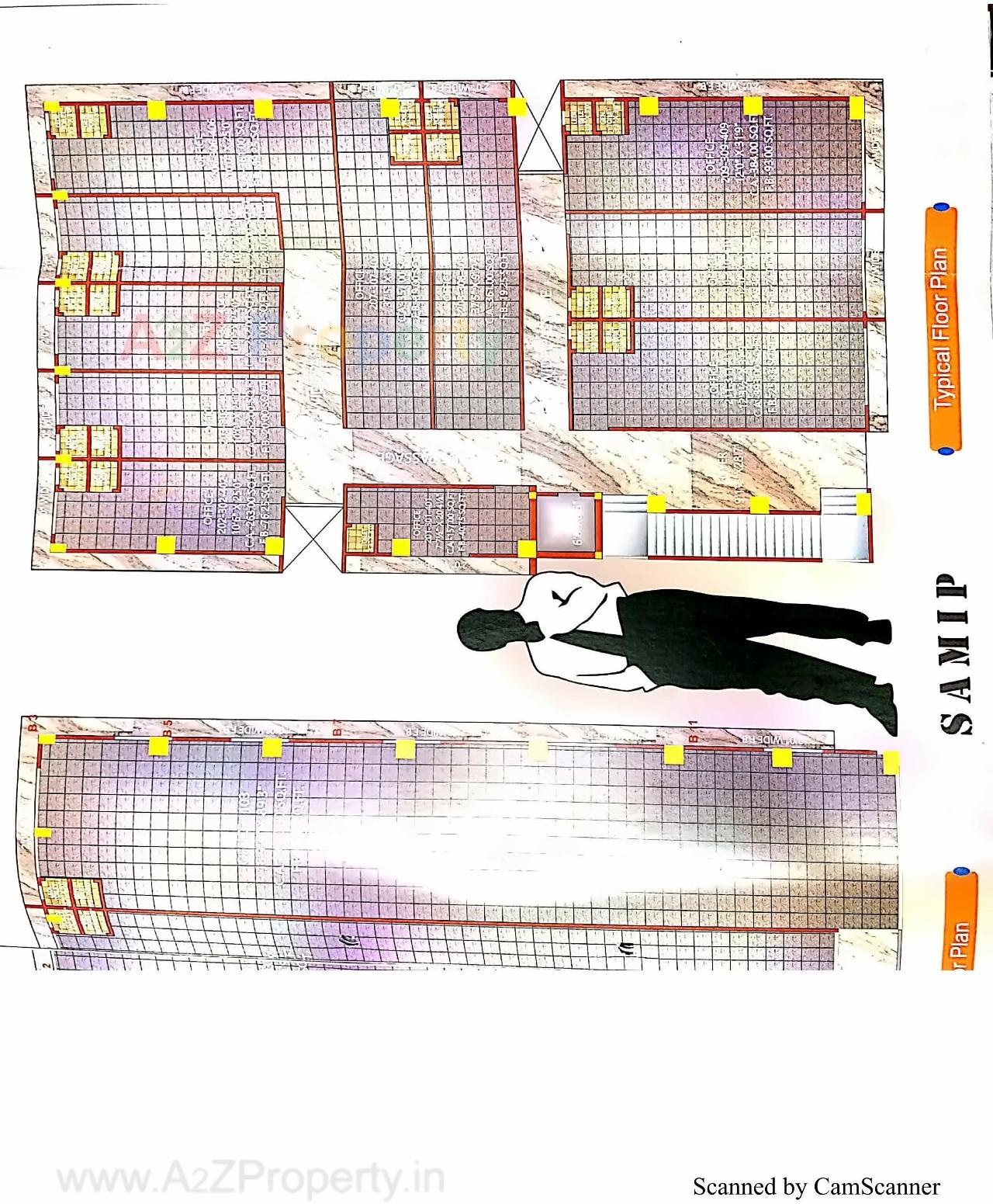 Layout of real estate project Samip located at Bhavnagar, Bhavnagar, Gujarat