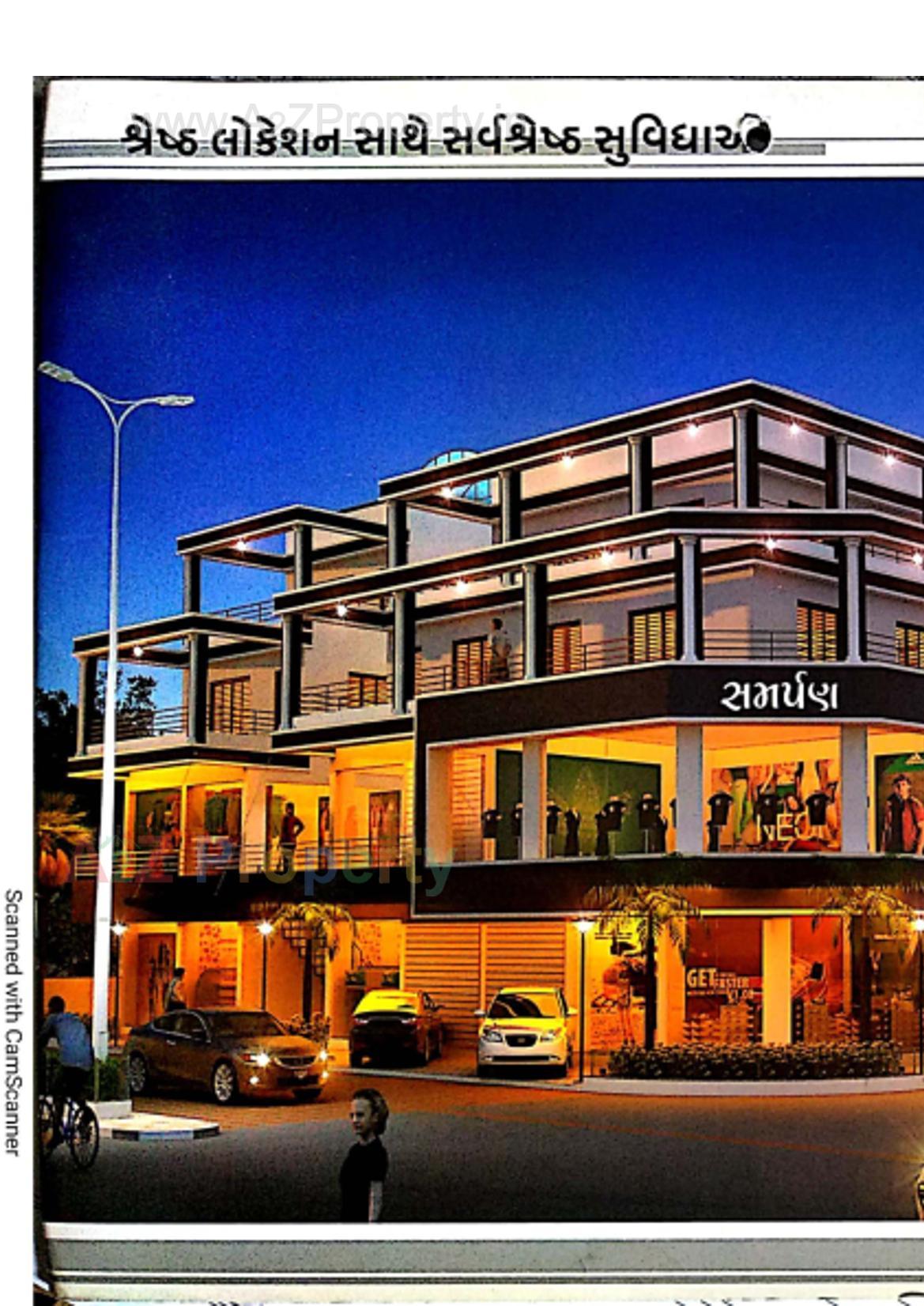 3D Elevation of real estate project Samrpan located at Vadva, Bhavnagar, Gujarat