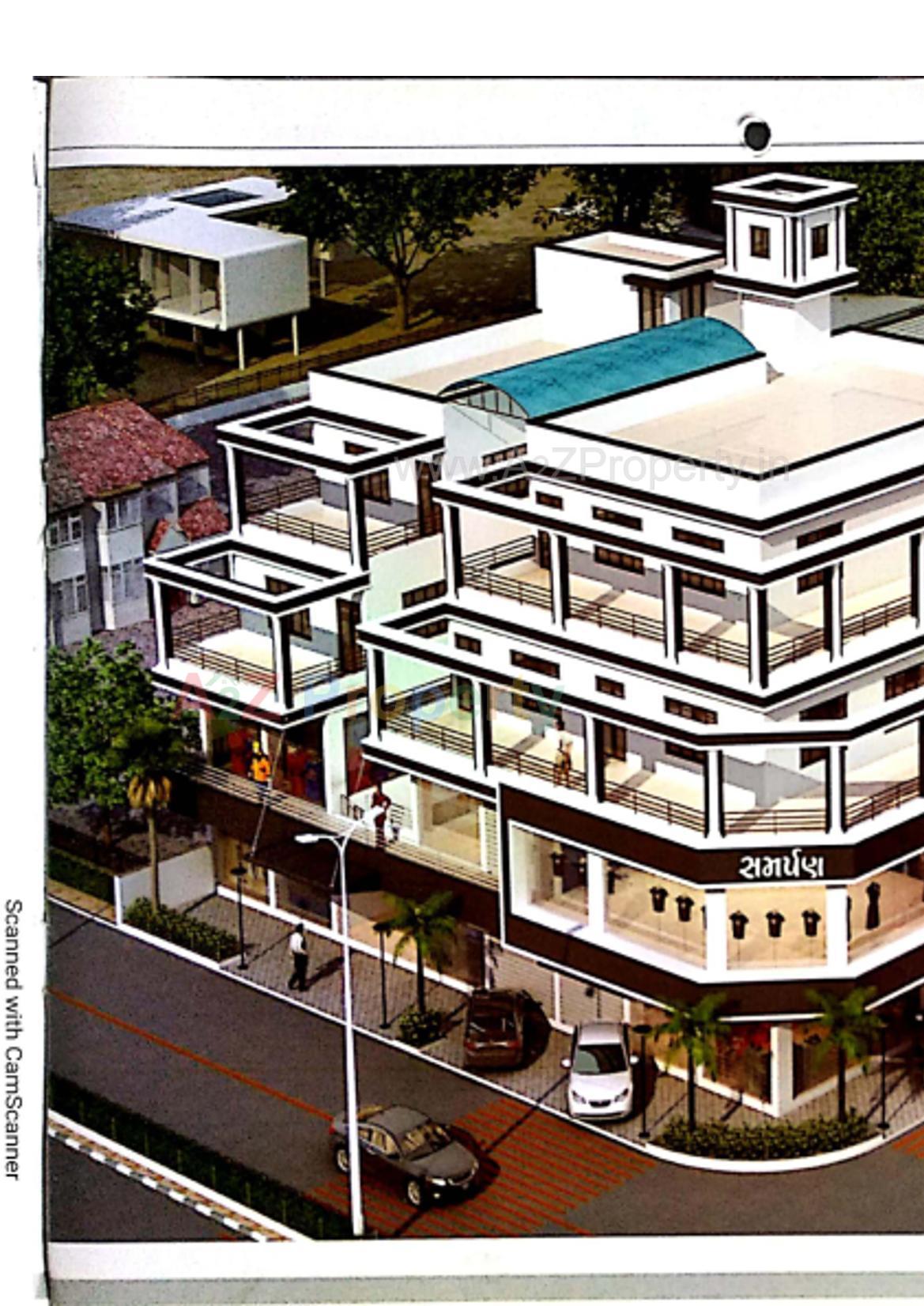 3D Elevation of real estate project Samrpan located at Vadva, Bhavnagar, Gujarat