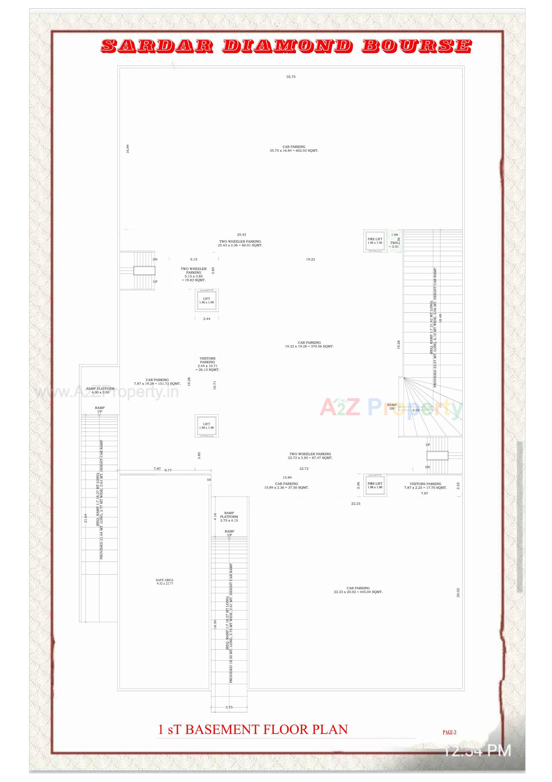  of real estate project Sardar Diamond Bourse located at Bhavnagar, Bhavnagar, Gujarat