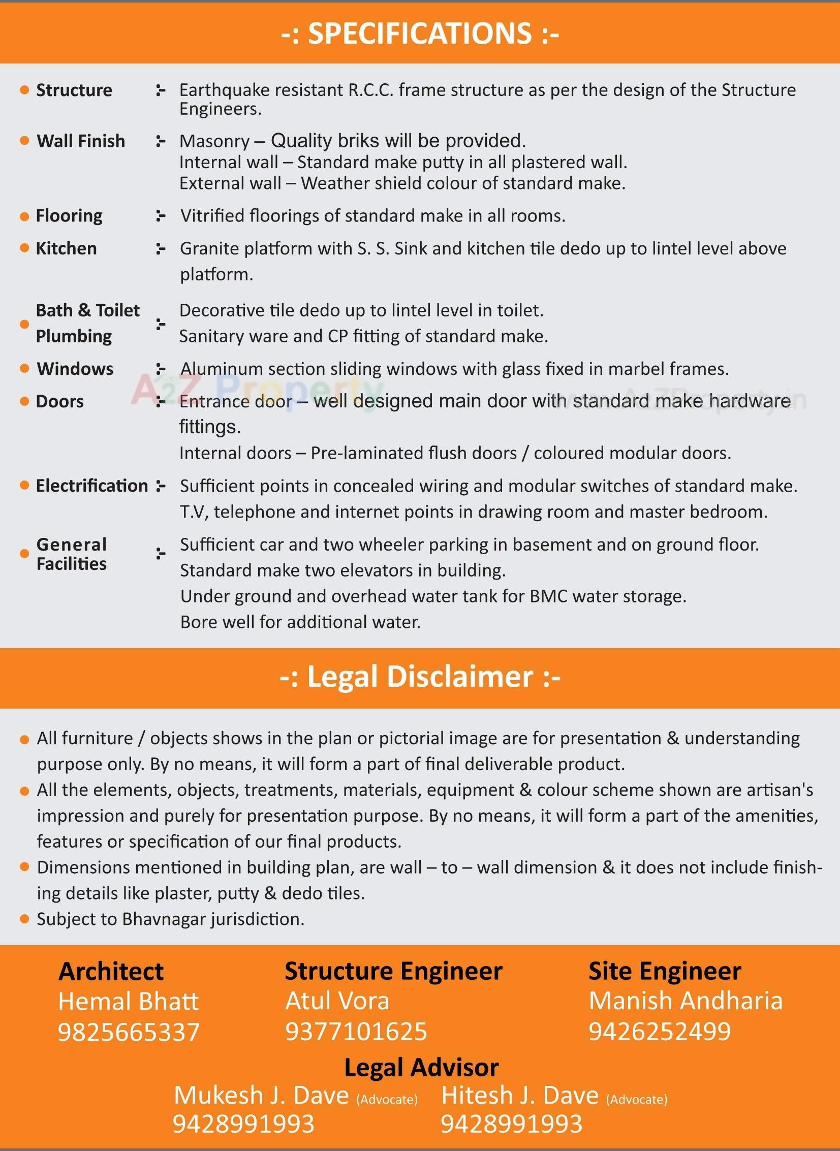  of real estate project Sattva Happiness located at Bhavnagar, Bhavnagar, Gujarat