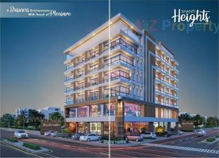 Elevation of real estate project Shanti Heights located at Bhavnagar, Bhavnagar, Gujarat