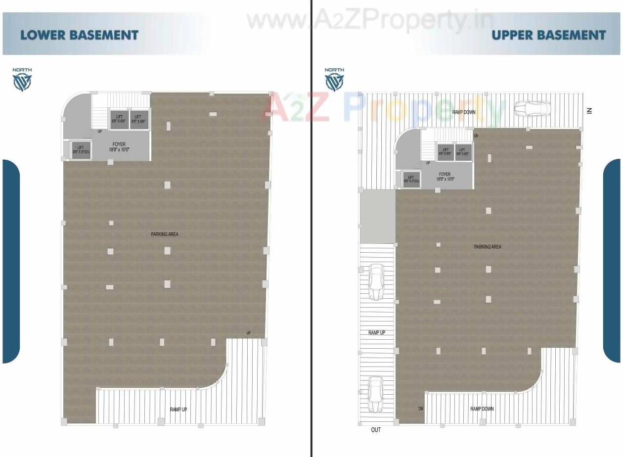 Layout of real estate project Shanti Heights located at Bhavnagar, Bhavnagar, Gujarat