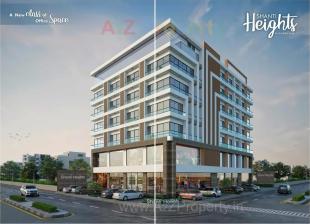 Elevation of real estate project Shanti Heights located at Bhavnagar, Bhavnagar, Gujarat