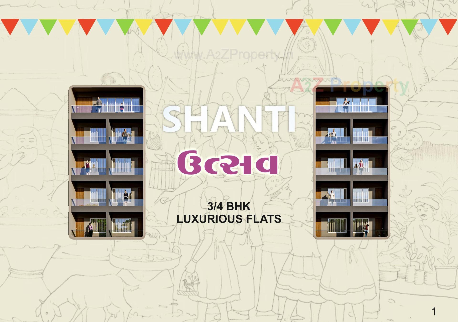  of real estate project Shanti Utsav located at Bhavnagar, Bhavnagar, Gujarat