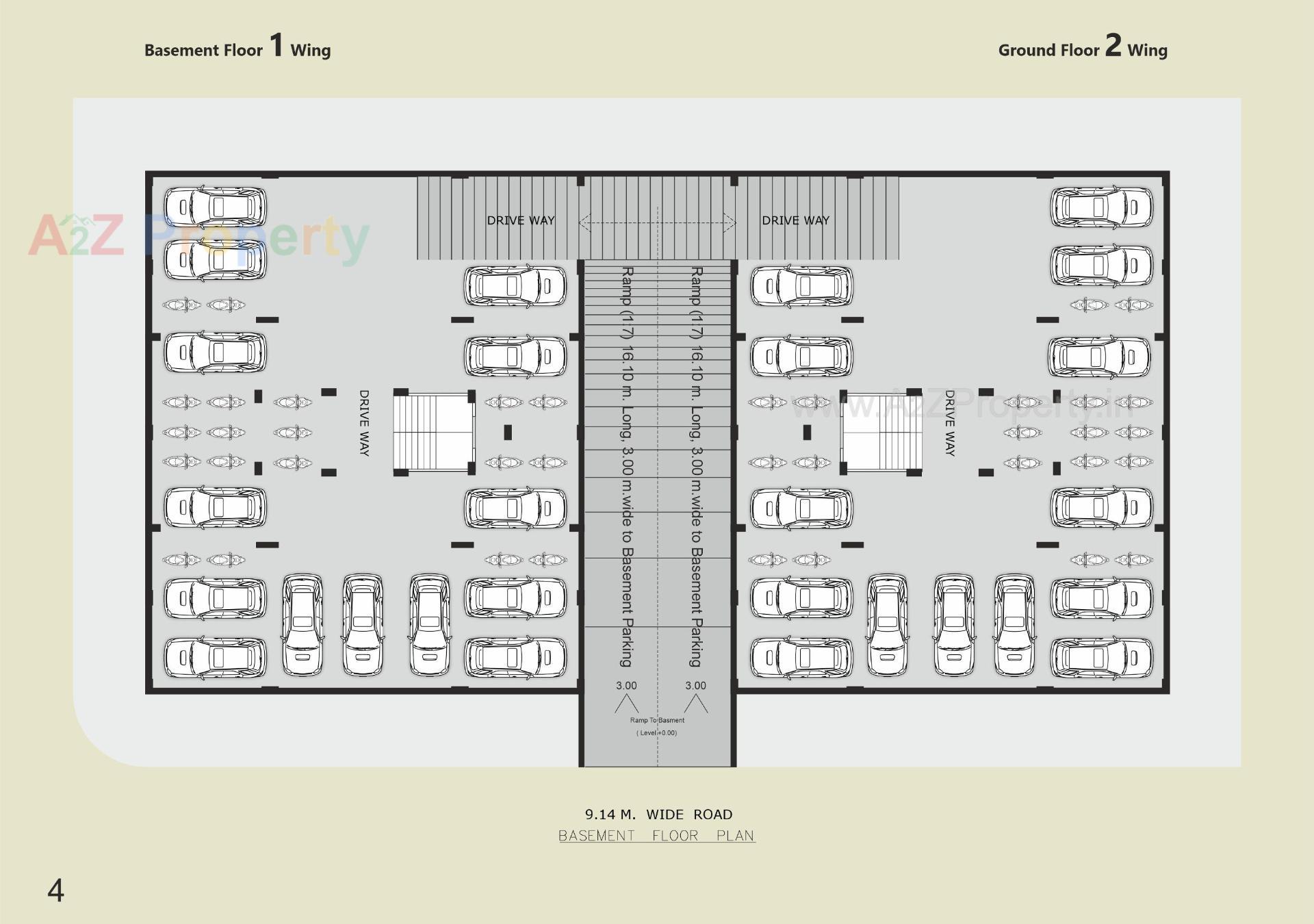 Layout of real estate project Shanti Utsav located at Bhavnagar, Bhavnagar, Gujarat