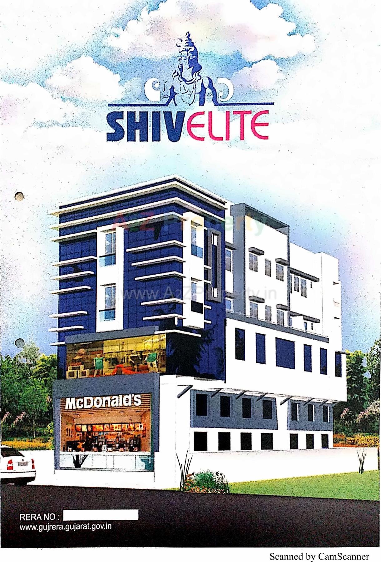 3D Elevation of real estate project Shiv Elite located at Bhavnagar, Bhavnagar, Gujarat