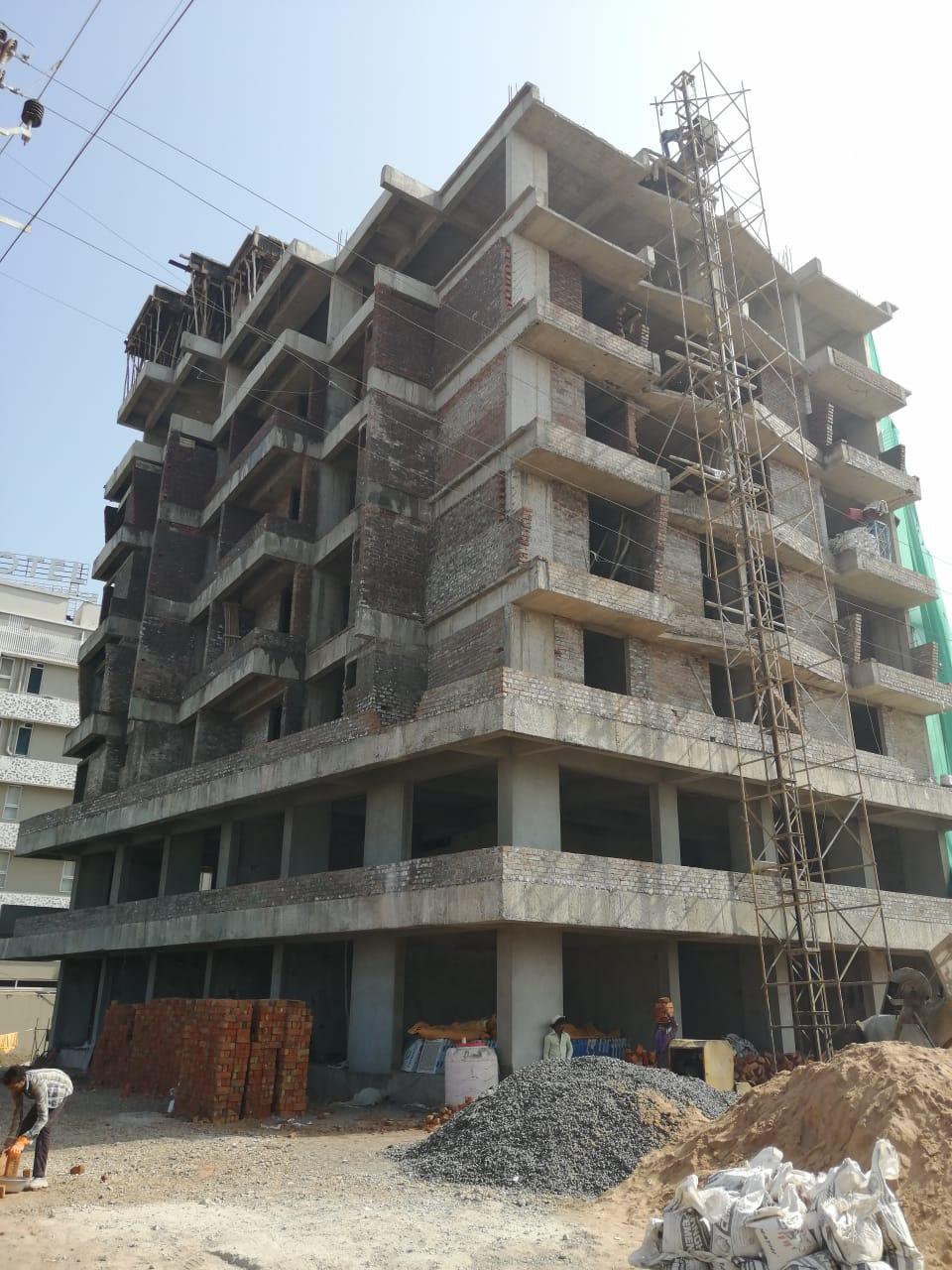 97385_const of real estate project Shiv Shakti Lucky Avenue located at Adhewada, Bhavnagar, Gujarat