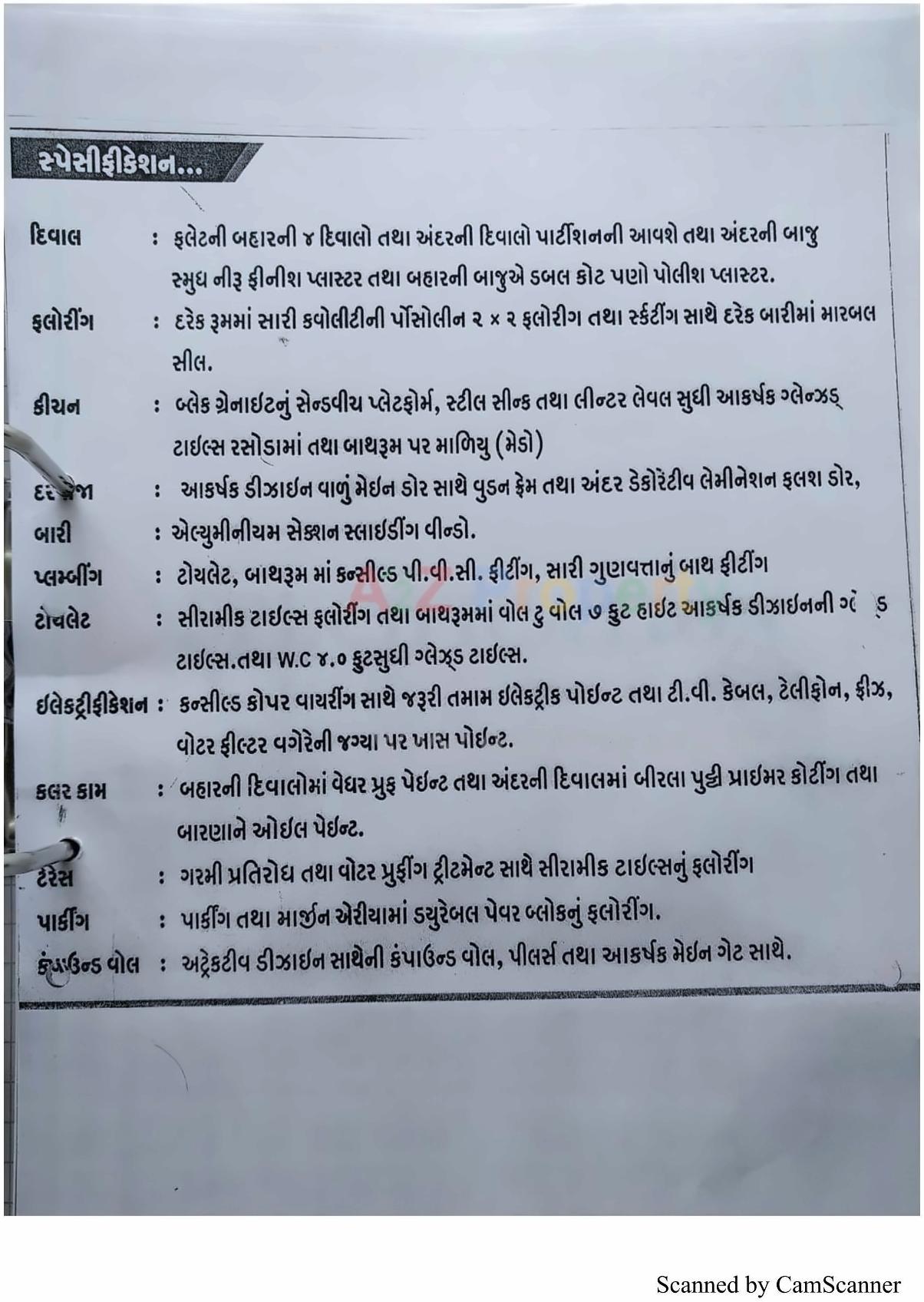  of real estate project Shiva Blessing located at Vaghavadi-road, Bhavnagar, Gujarat