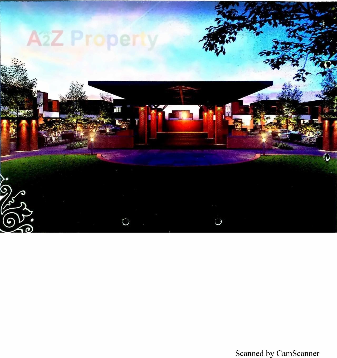 3D Elevation of real estate project Shivalay Residency located at Bhavnagar, Bhavnagar, Gujarat