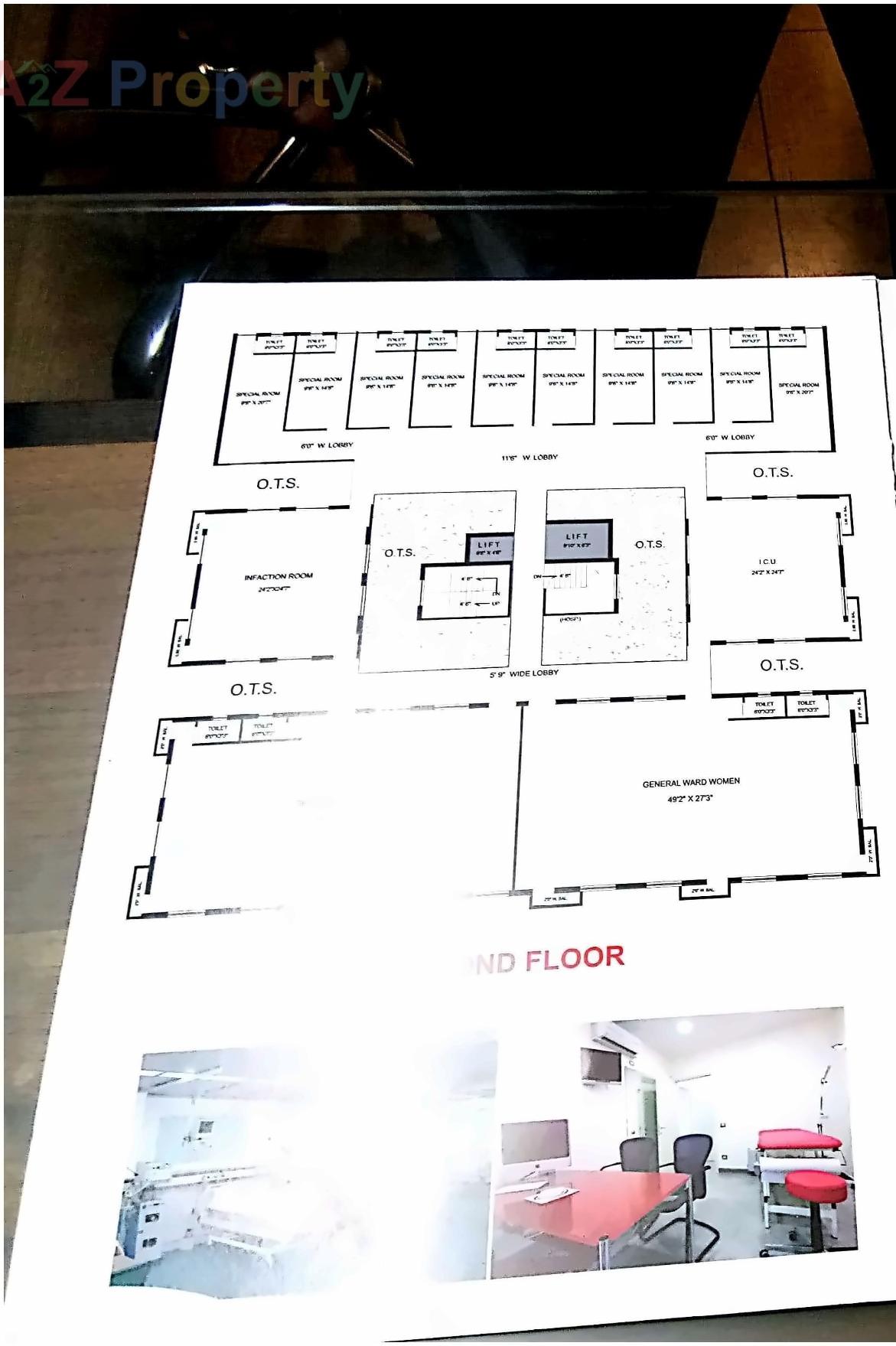Layout of real estate project Shree Gopal Arcade located at Adhewada, Bhavnagar, Gujarat