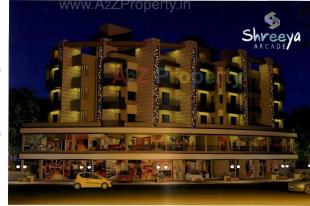 Elevation of real estate project Shreeya Arcade located at Sidsar, Bhavnagar, Gujarat