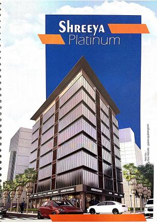 Elevation of real estate project Shreeya Platinum located at Vadva, Bhavnagar, Gujarat