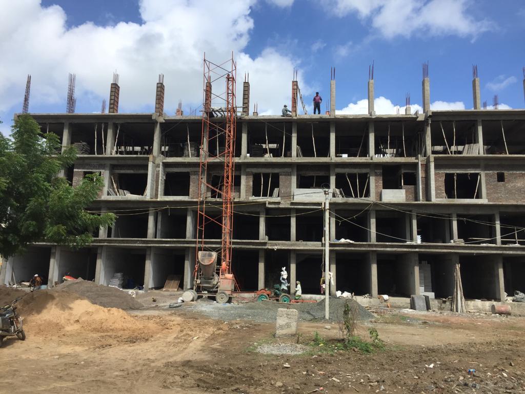 200190_const of real estate project Silver Sky located at Tarsamiya, Bhavnagar, Gujarat