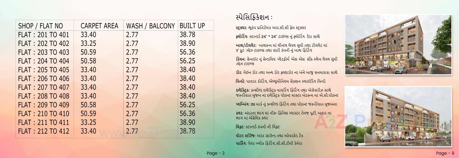  of real estate project Silver Valley located at Tarsamiya, Bhavnagar, Gujarat