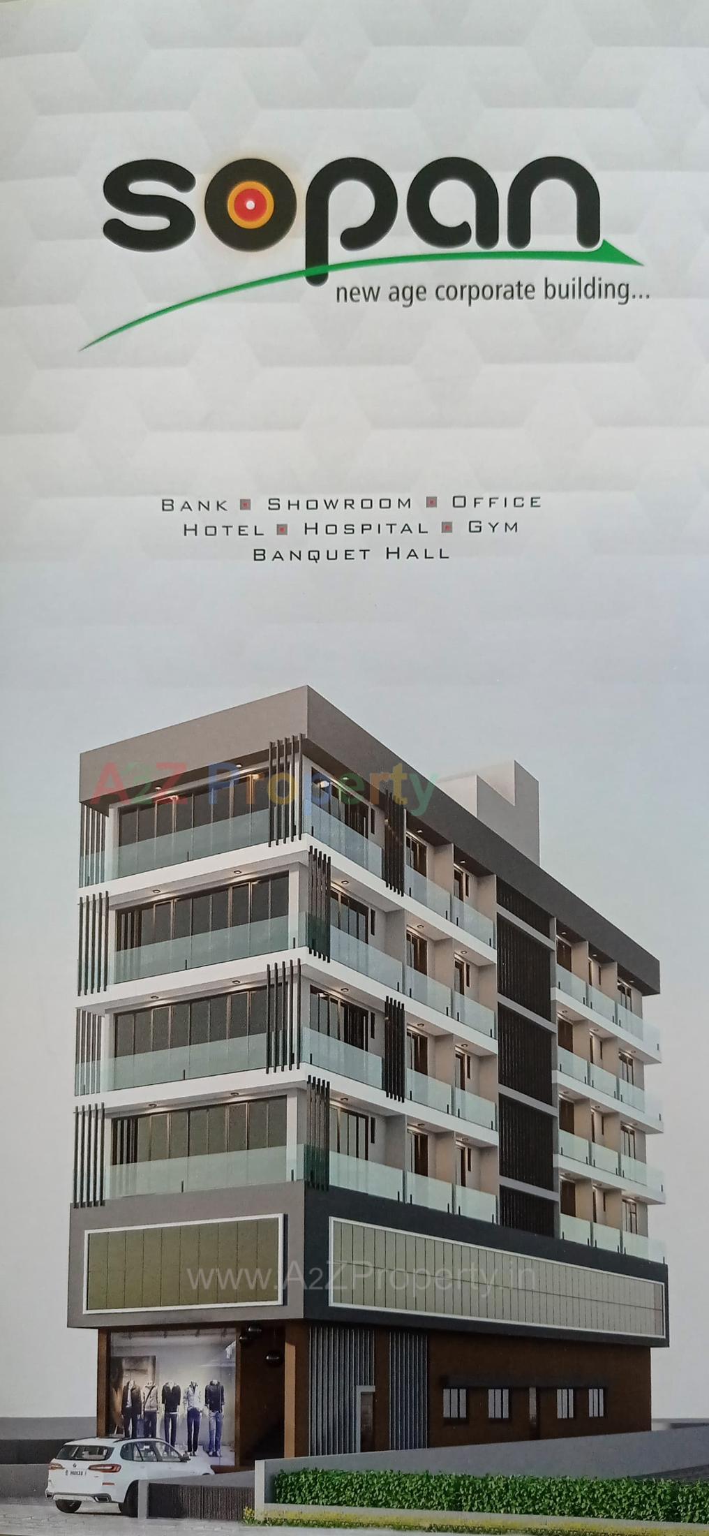 3D Elevation of real estate project Sopan located at Bhavnagar, Bhavnagar, Gujarat