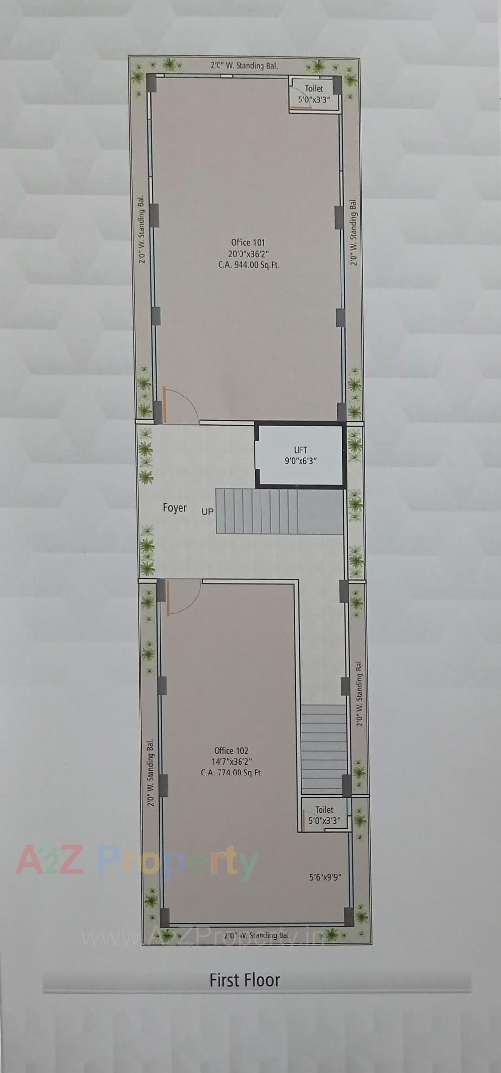 Layout of real estate project Sopan located at Bhavnagar, Bhavnagar, Gujarat