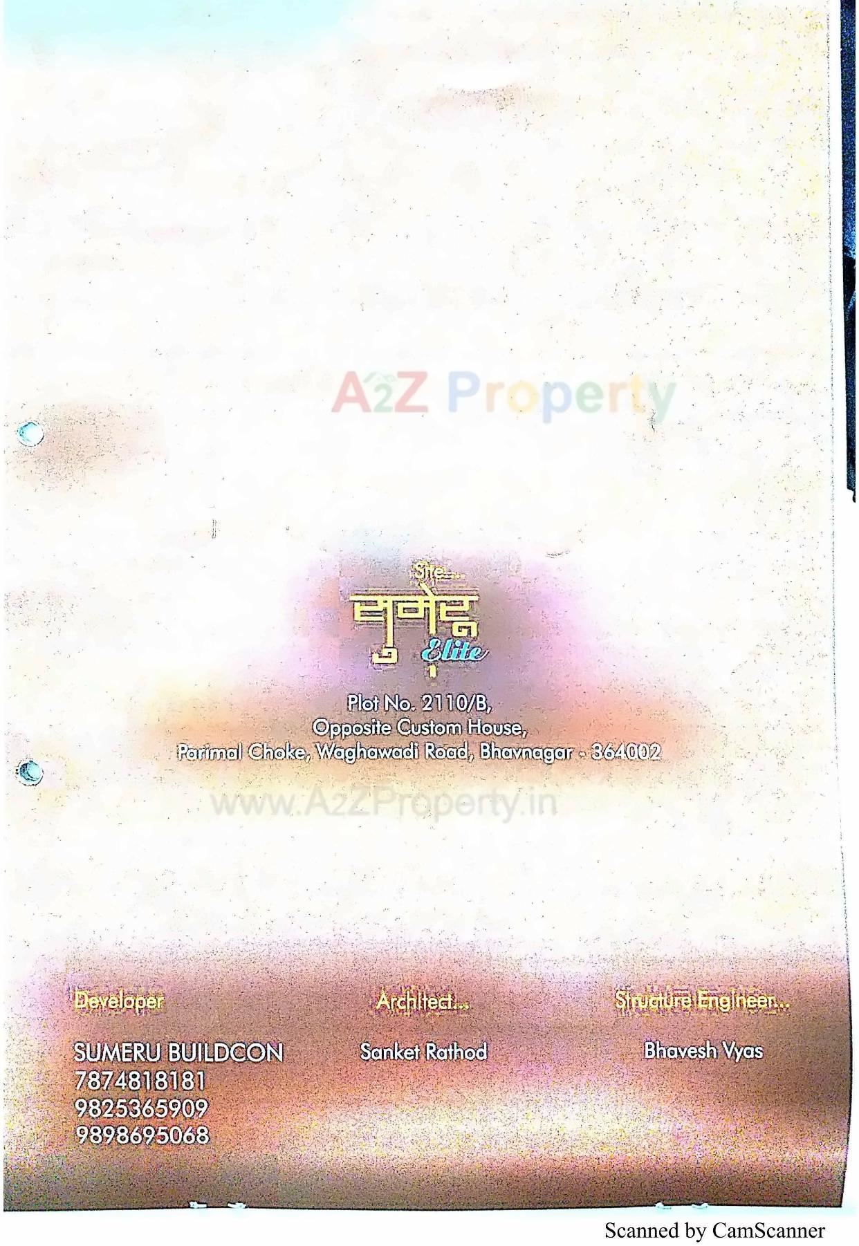  of real estate project Sumeru Elite located at Bhavnagar, Bhavnagar, Gujarat