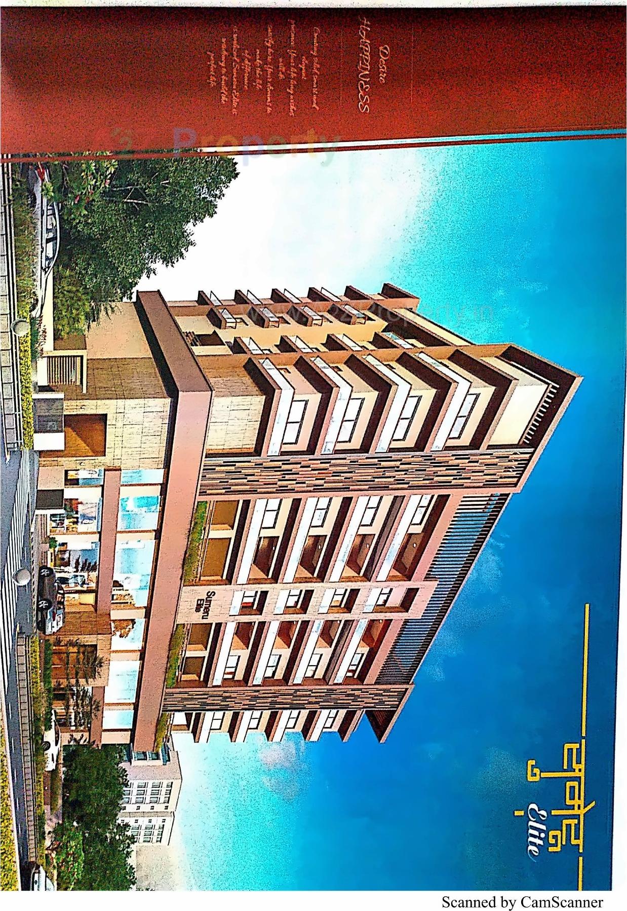 3D Elevation of real estate project Sumeru Elite located at Bhavnagar, Bhavnagar, Gujarat