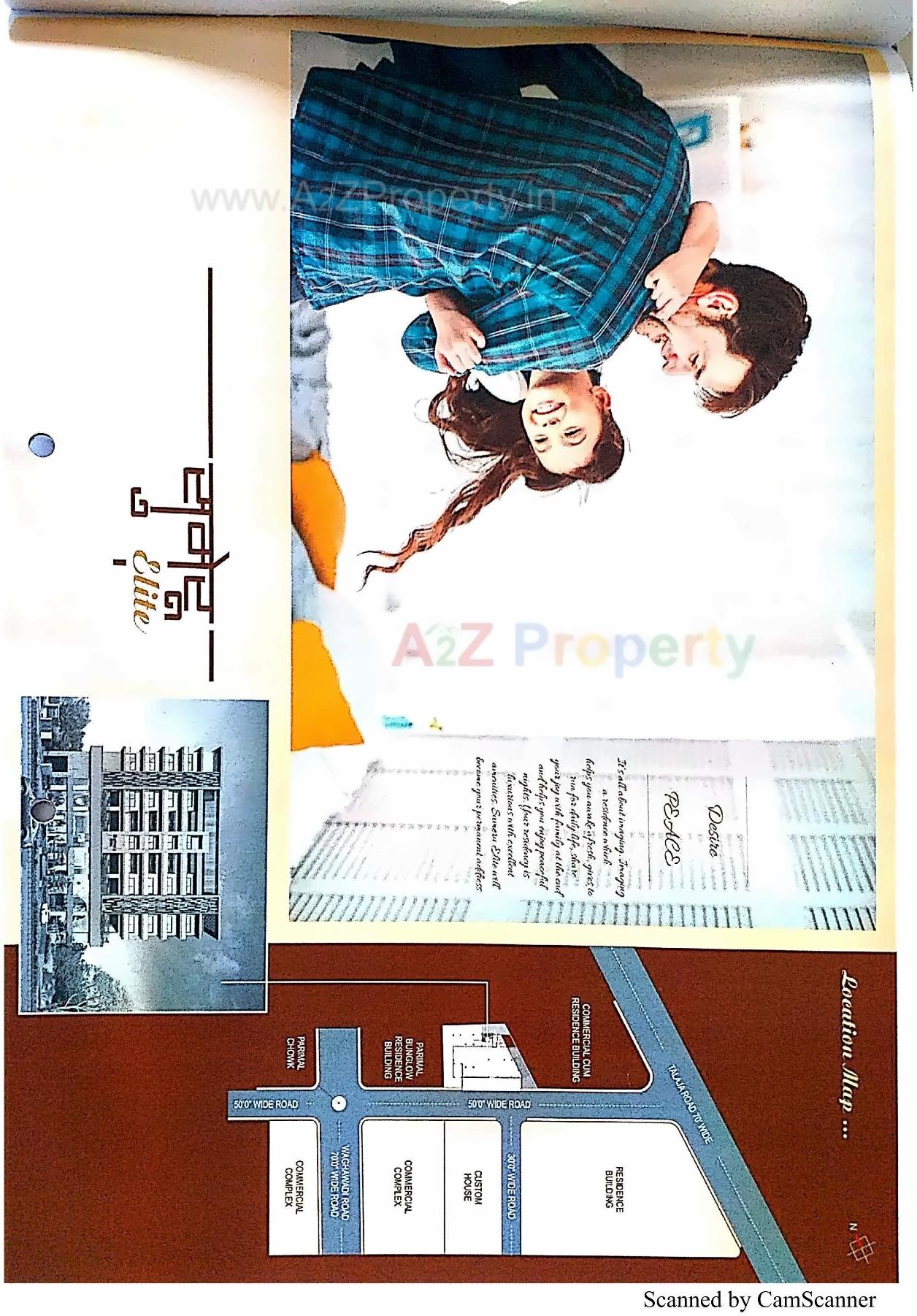 Layout of real estate project Sumeru Elite located at Bhavnagar, Bhavnagar, Gujarat