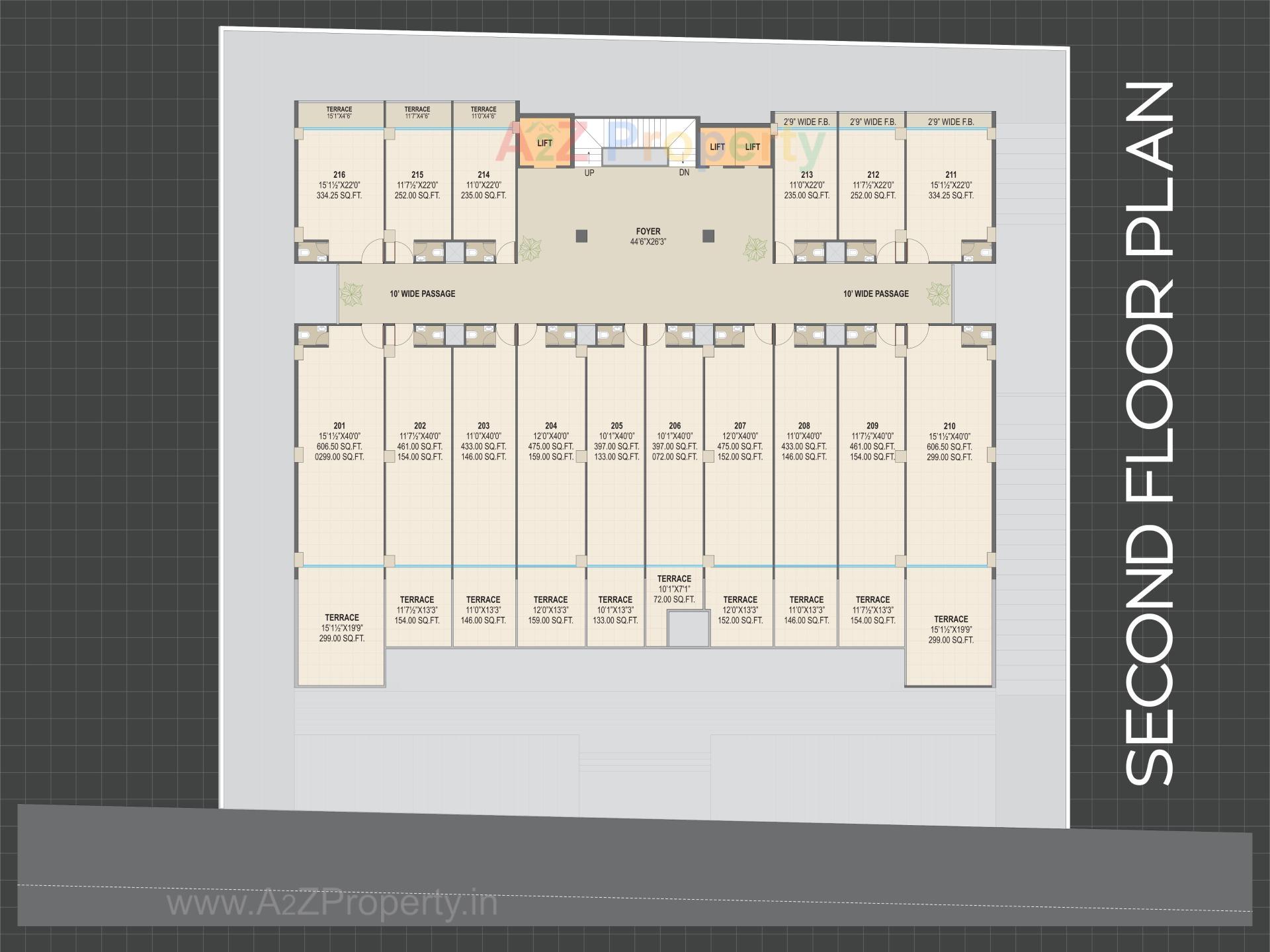 Layout of real estate project Sumeru Prime located at Bhavnagar, Bhavnagar, Gujarat