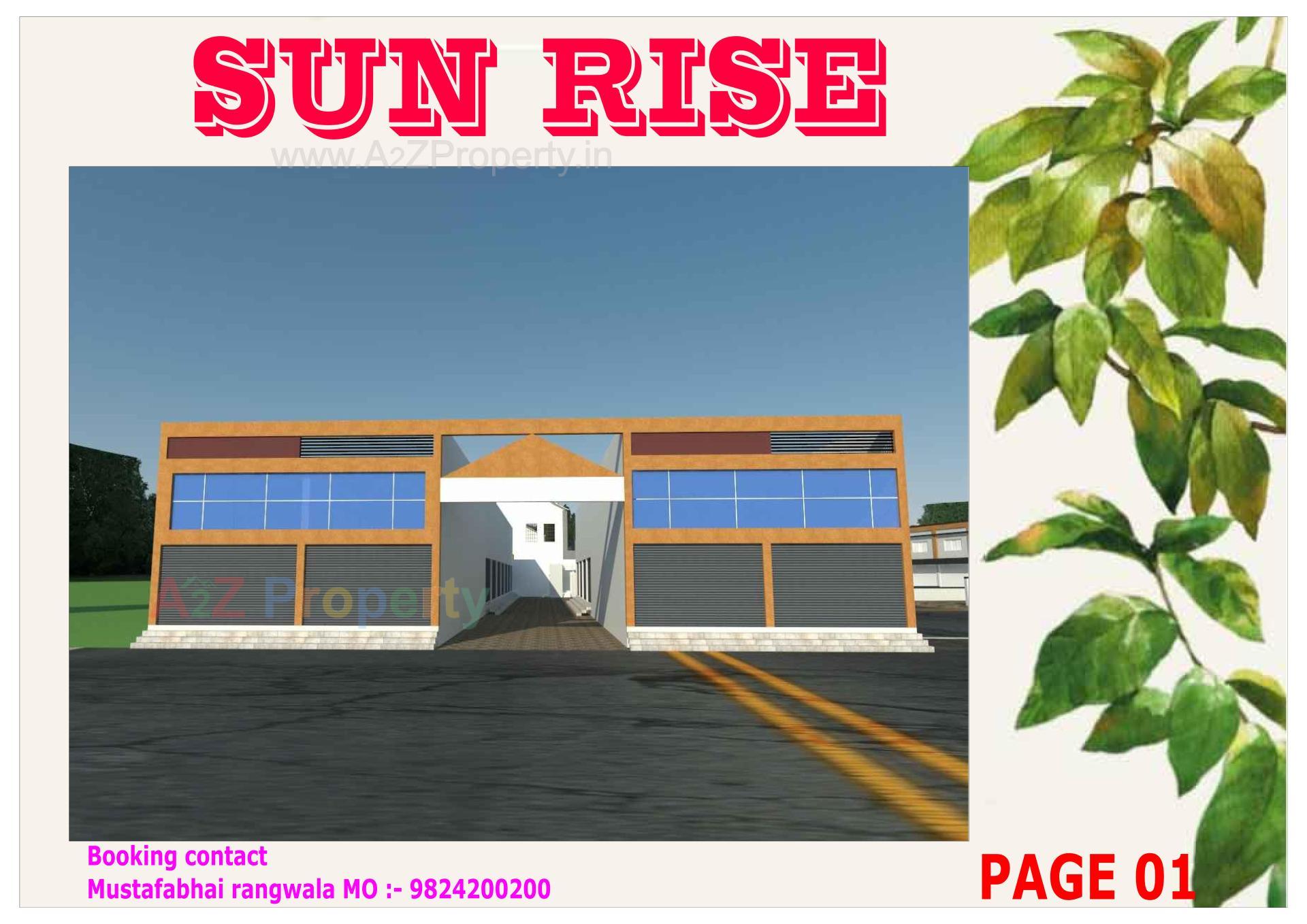 3D Elevation of real estate project Sunrise located at Bhavnagar, Bhavnagar, Gujarat