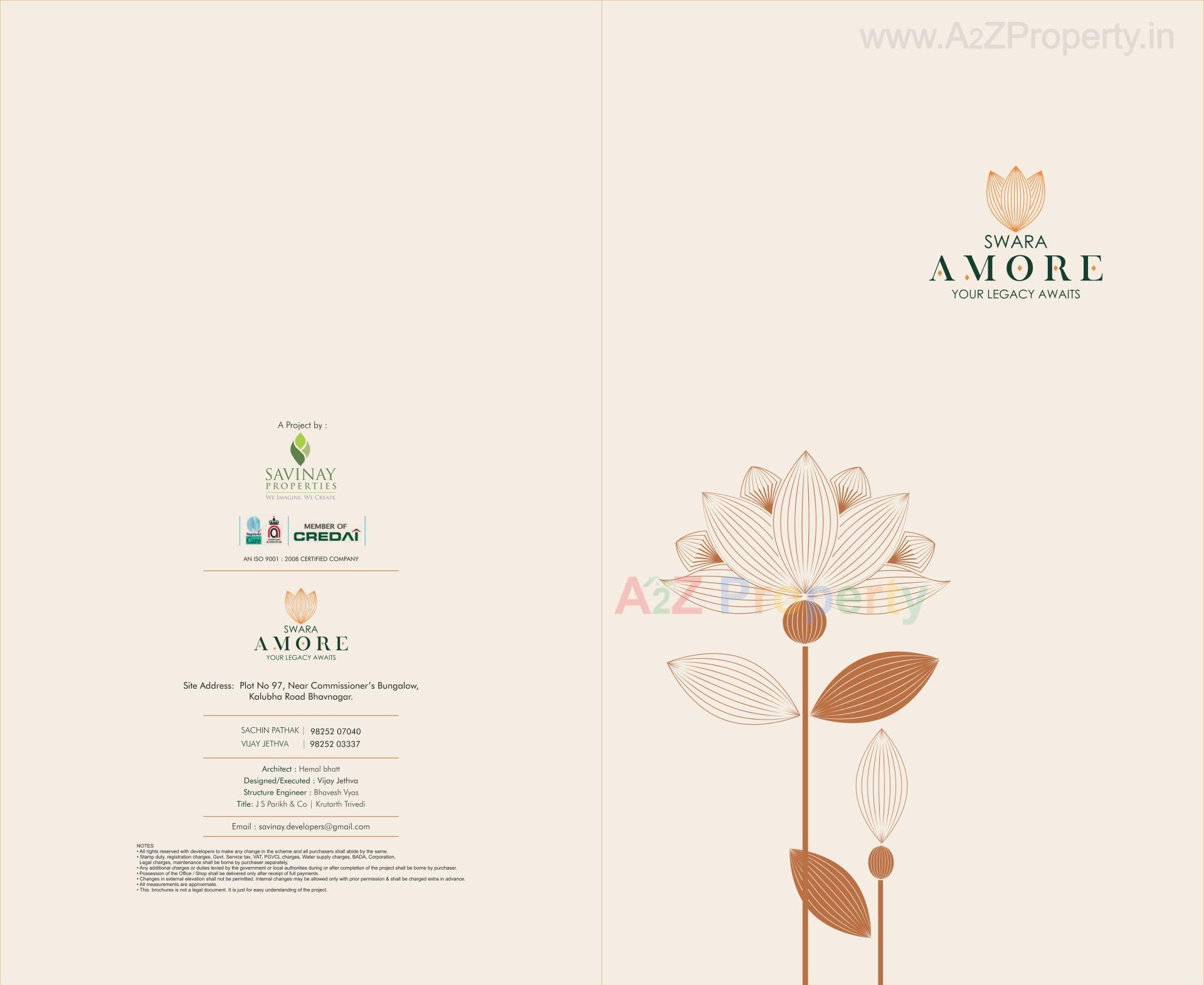  of real estate project Swara Amore located at Takhteshwar, Bhavnagar, Gujarat