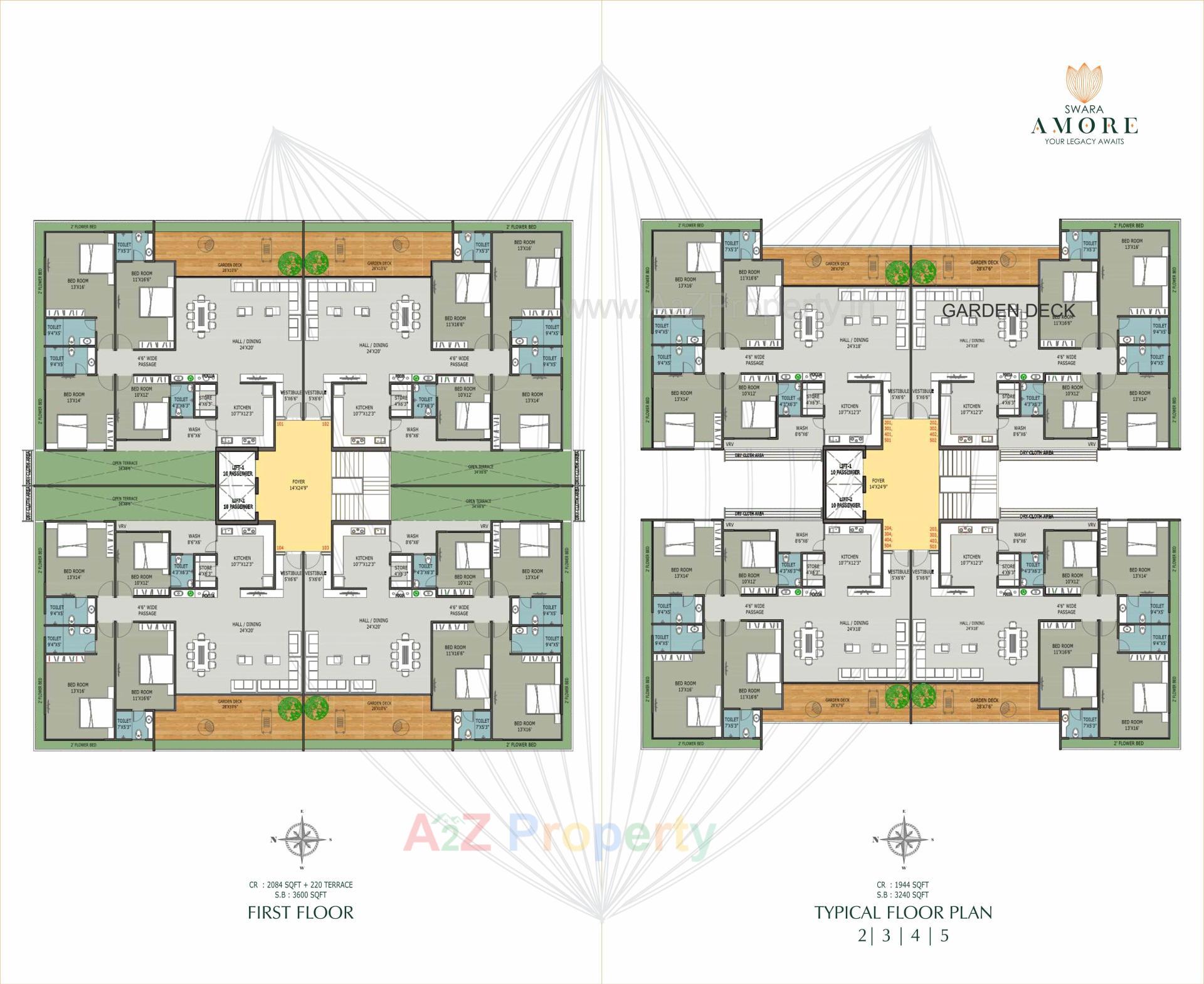 Layout of real estate project Swara Amore located at Takhteshwar, Bhavnagar, Gujarat