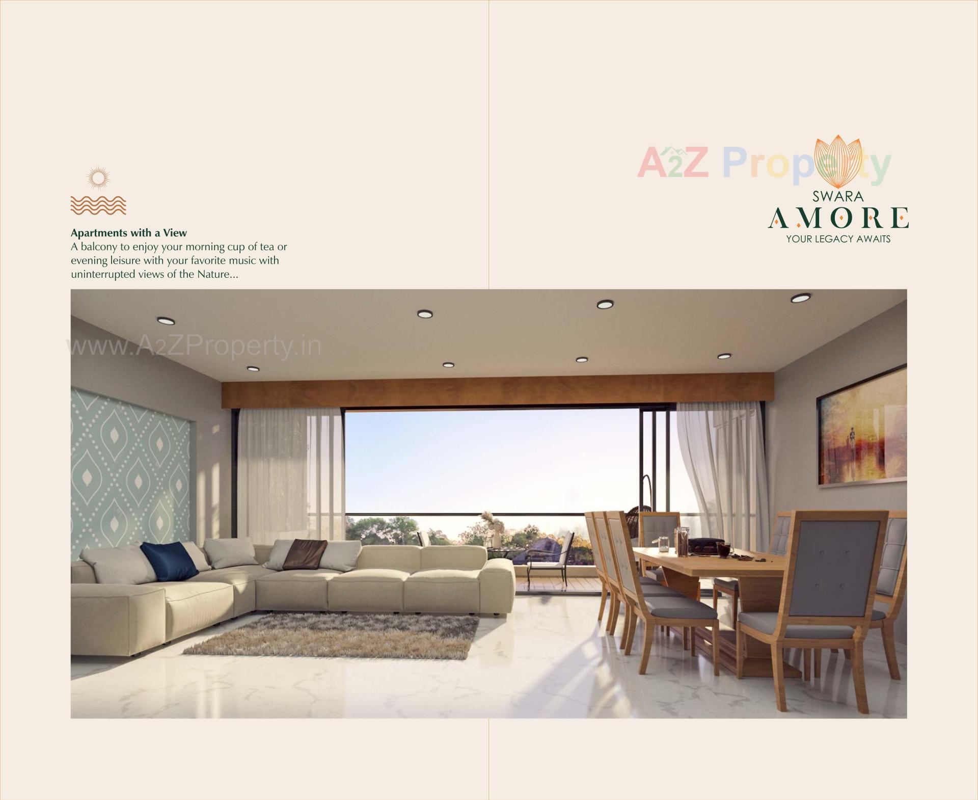 3D Elevation of real estate project Swara Amore located at Takhteshwar, Bhavnagar, Gujarat