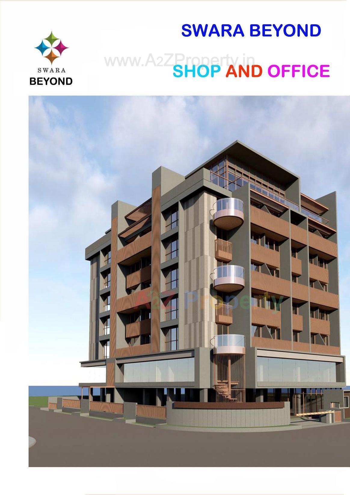 3D Elevation of real estate project Swara Beyond located at Krishnanagar, Bhavnagar, Gujarat