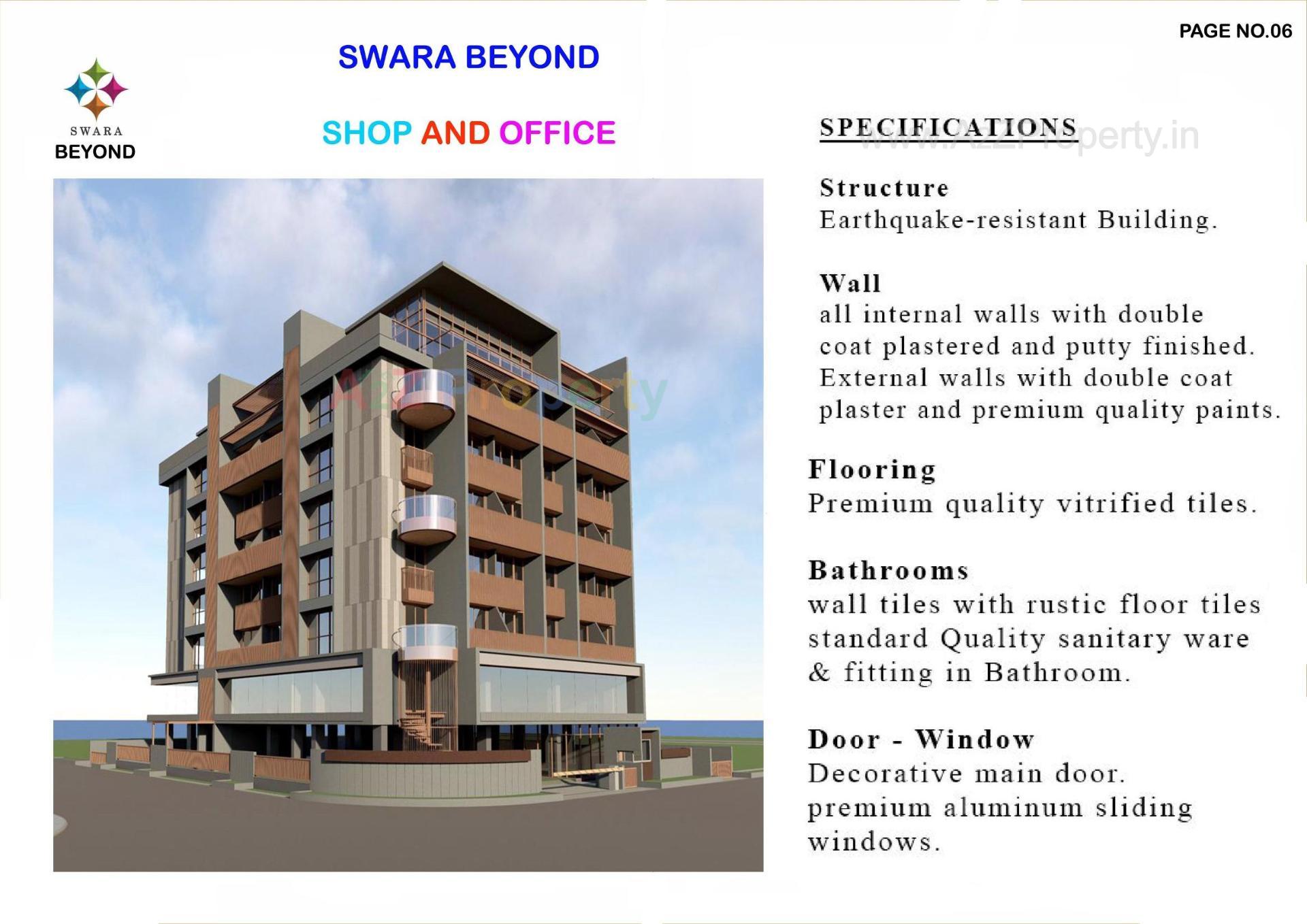  of real estate project Swara Beyond located at Krishnanagar, Bhavnagar, Gujarat