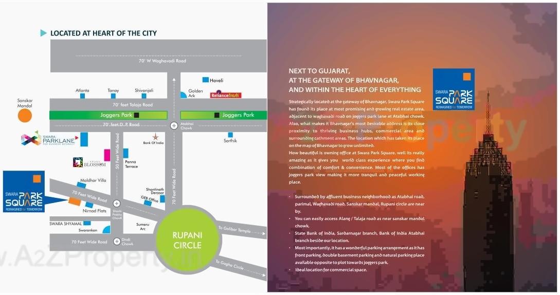  of real estate project Swara Park Square located at Bhavnagar, Bhavnagar, Gujarat