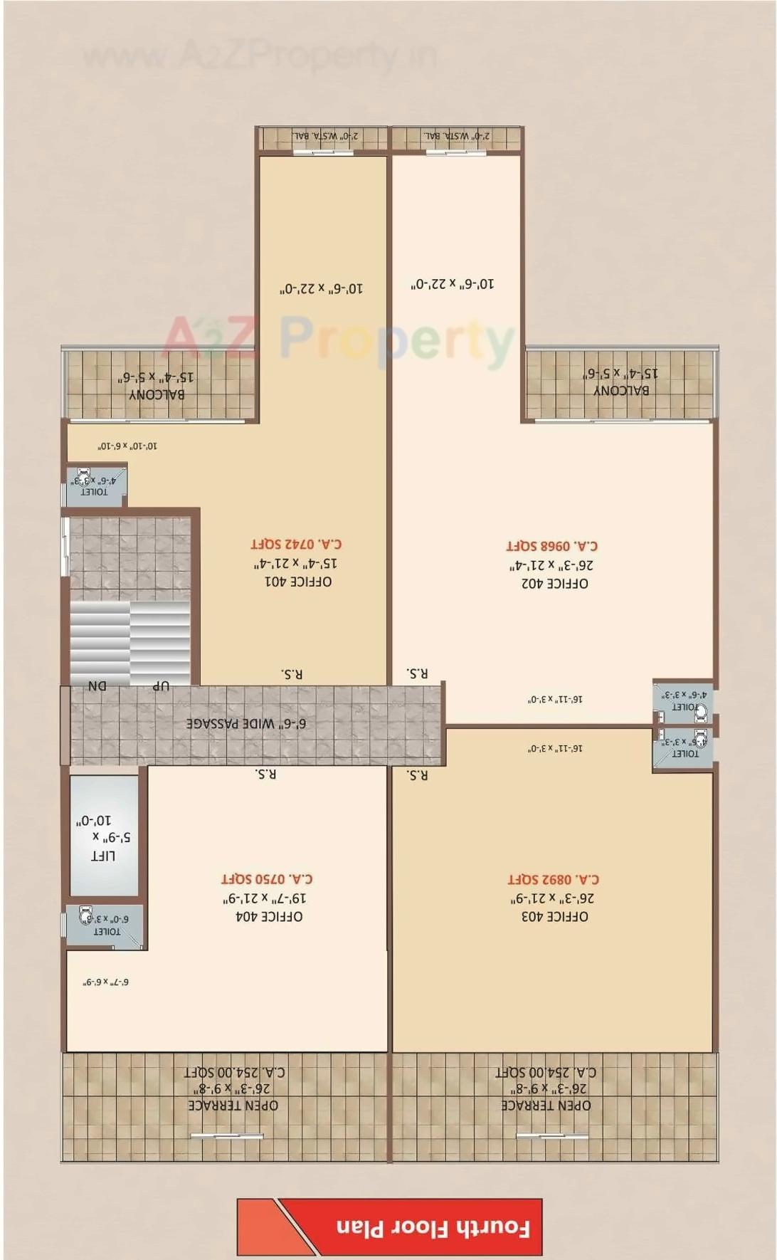 Layout of real estate project Swastik Square located at Bhavnagar, Bhavnagar, Gujarat