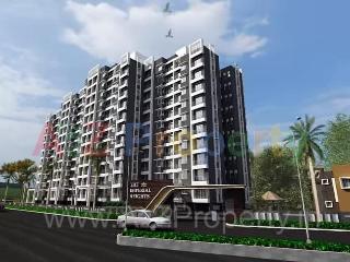 Elevation of real estate project The Imperial Heights located at Adhewada, Bhavnagar, Gujarat