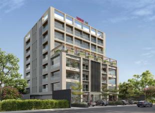 Elevation of real estate project Trident One located at Bhavnagar, Bhavnagar, Gujarat