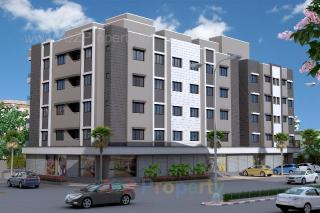 Elevation of real estate project Upavandarshan located at Fulsar, Bhavnagar, Gujarat