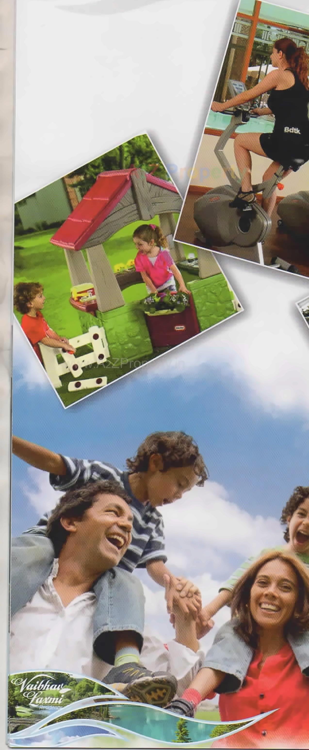 3D Elevation of real estate project Vaibhav Laxmi Residency located at Bhavnagar, Bhavnagar, Gujarat