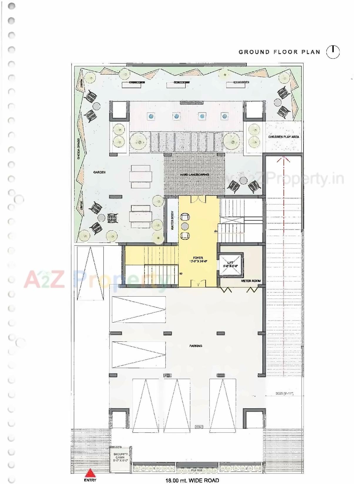 Layout of real estate project Vama Elegance located at Bhavnagar, Bhavnagar, Gujarat