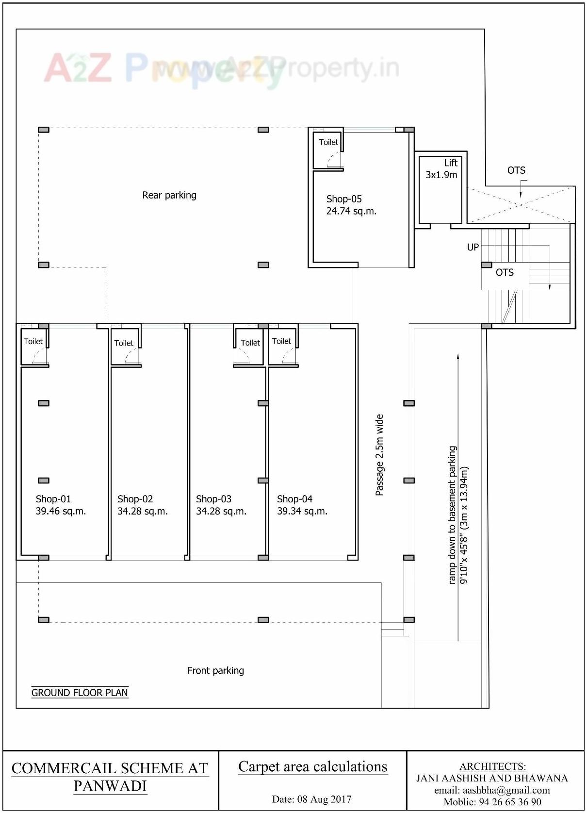 Layout of real estate project Vardhman Enclave located at Bhavnagar, Bhavnagar, Gujarat
