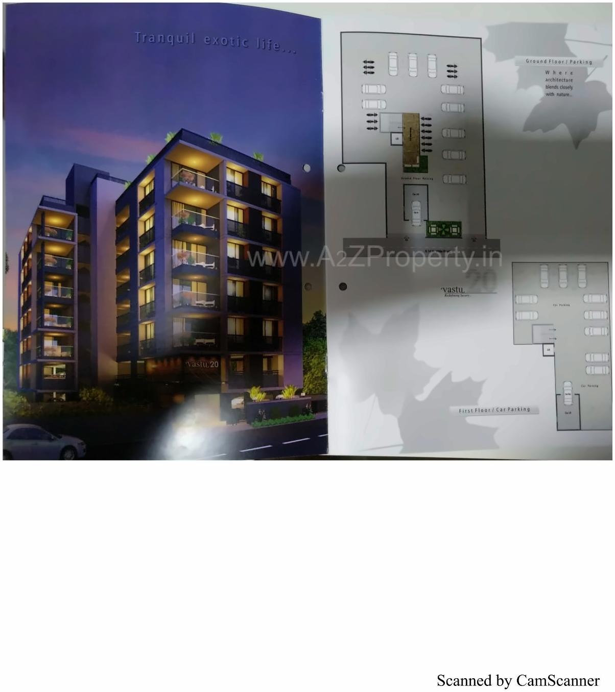 Layout of real estate project Vastu 20 located at Bhavnagar, Bhavnagar, Gujarat