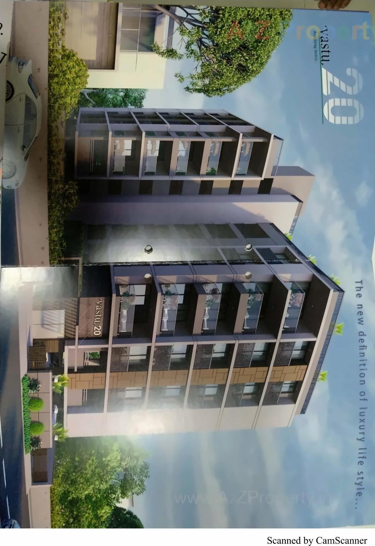 3D Elevation of real estate project Vastu 20 located at Bhavnagar, Bhavnagar, Gujarat