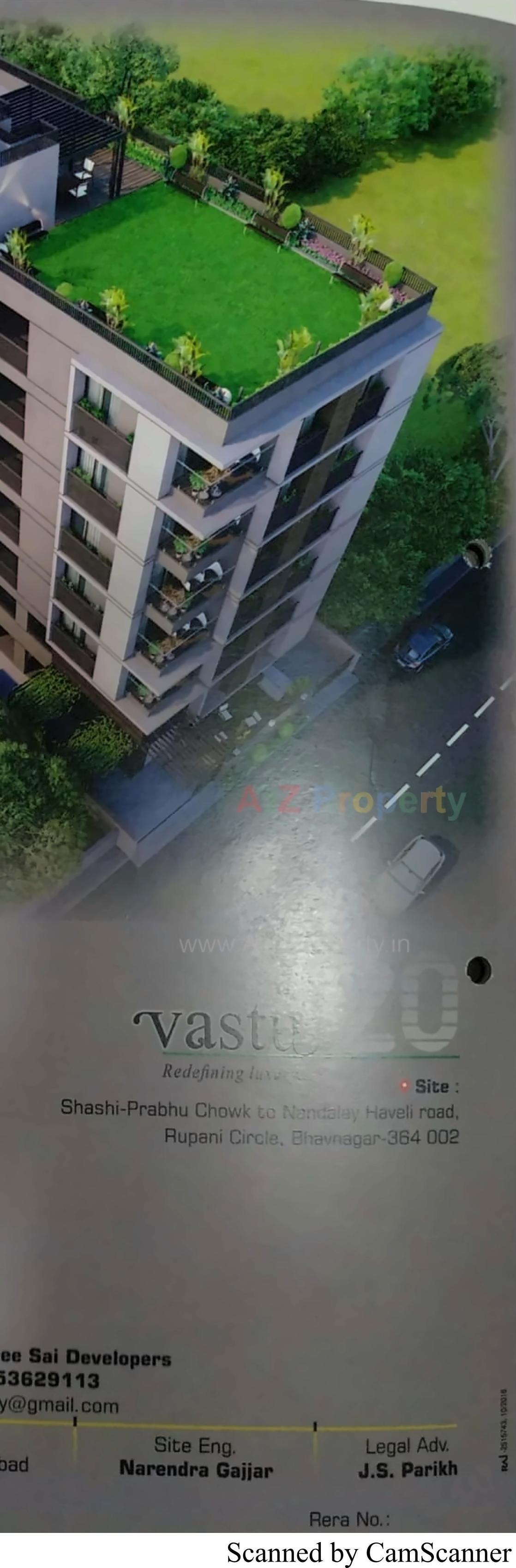 3D Elevation of real estate project Vastu 20 located at Bhavnagar, Bhavnagar, Gujarat