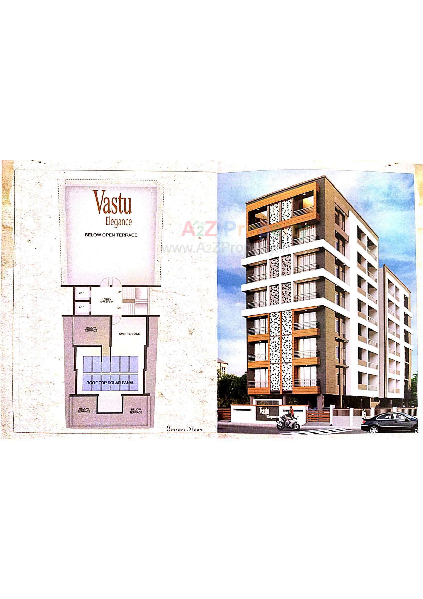Layout of real estate project Vastu Elegance located at Bhavnagar, Bhavnagar, Gujarat
